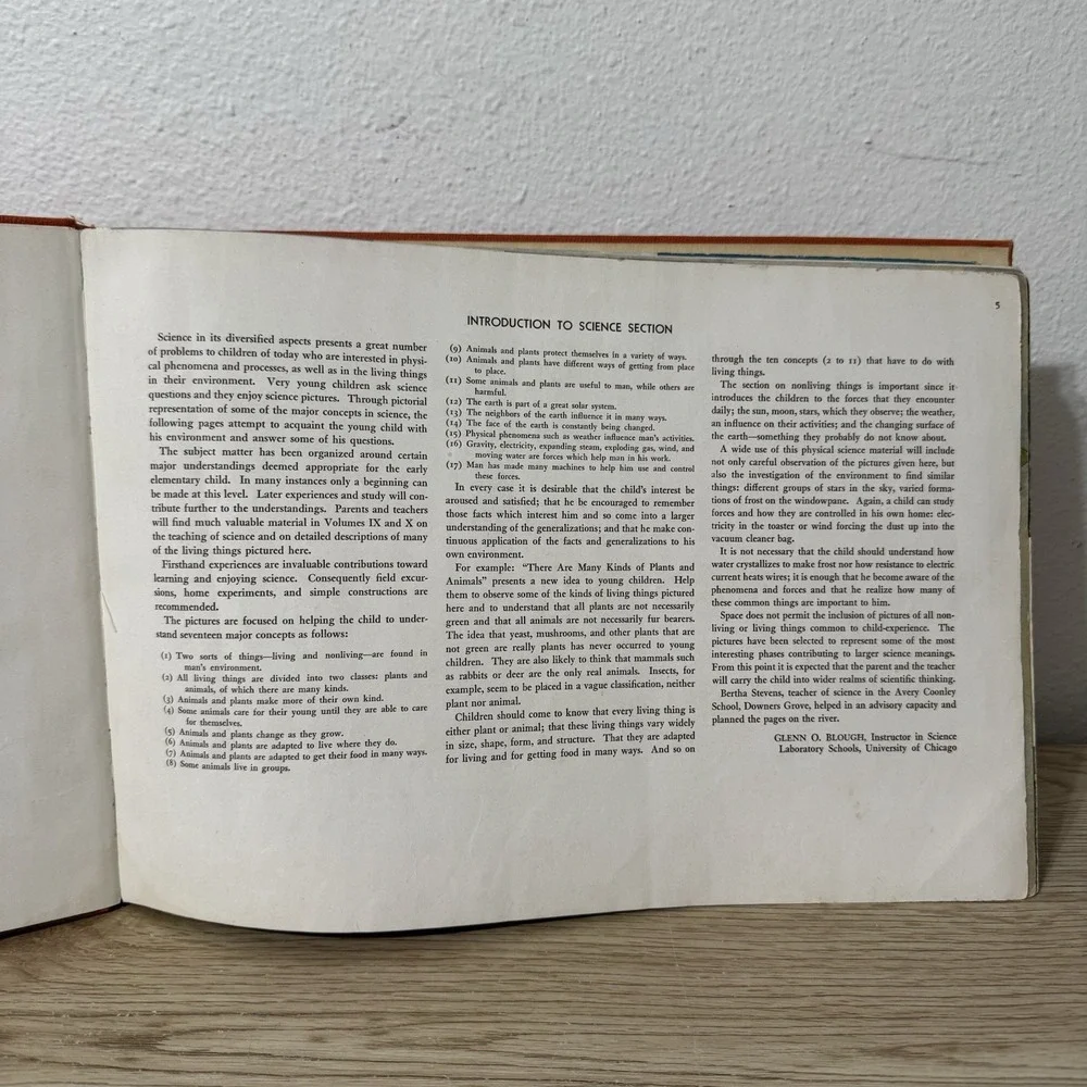 1939 Childcraft Volume 14: Science and Industry;‎ Large Illustrated HC, Vintage